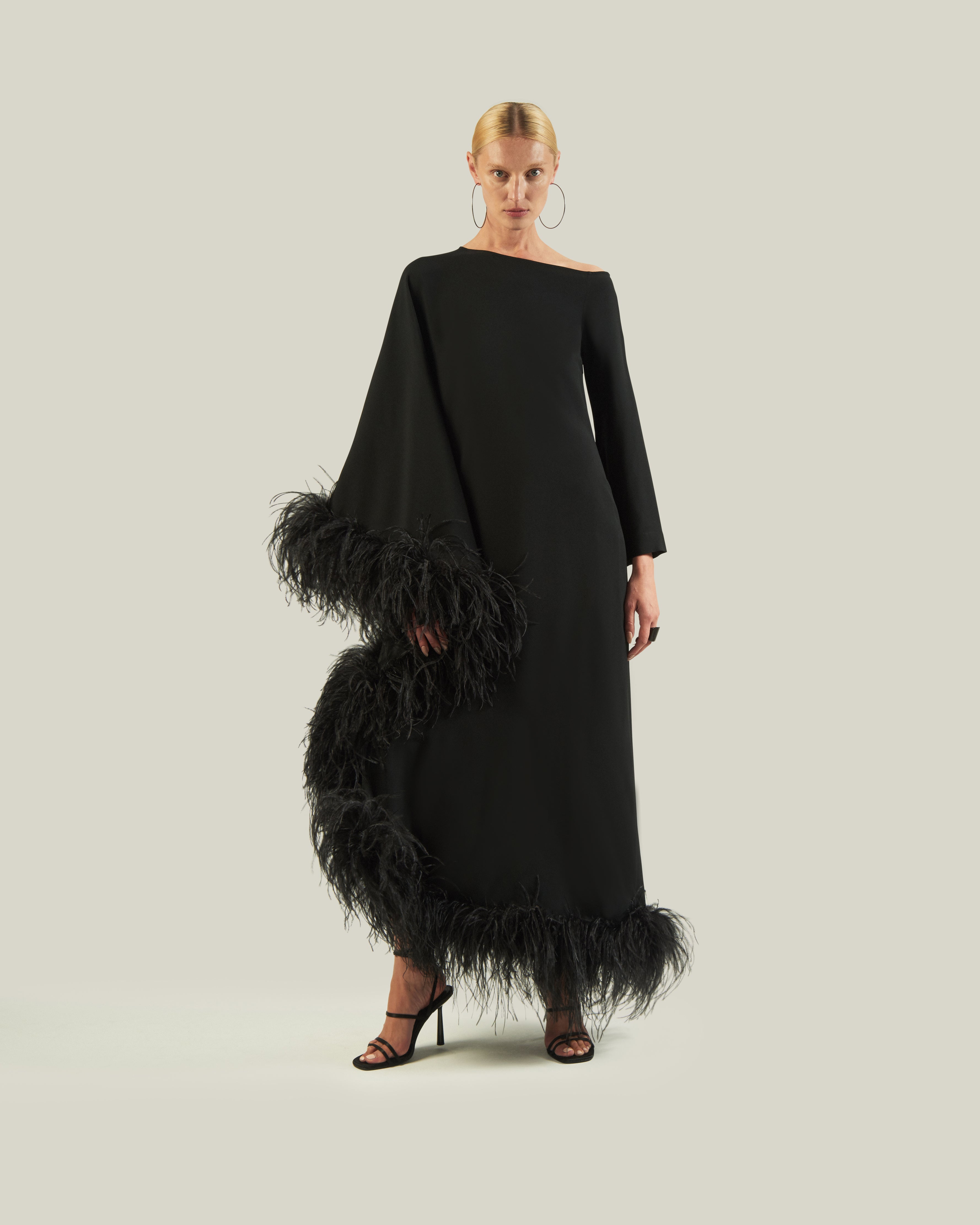 Ubud Extravaganza Dress in Black