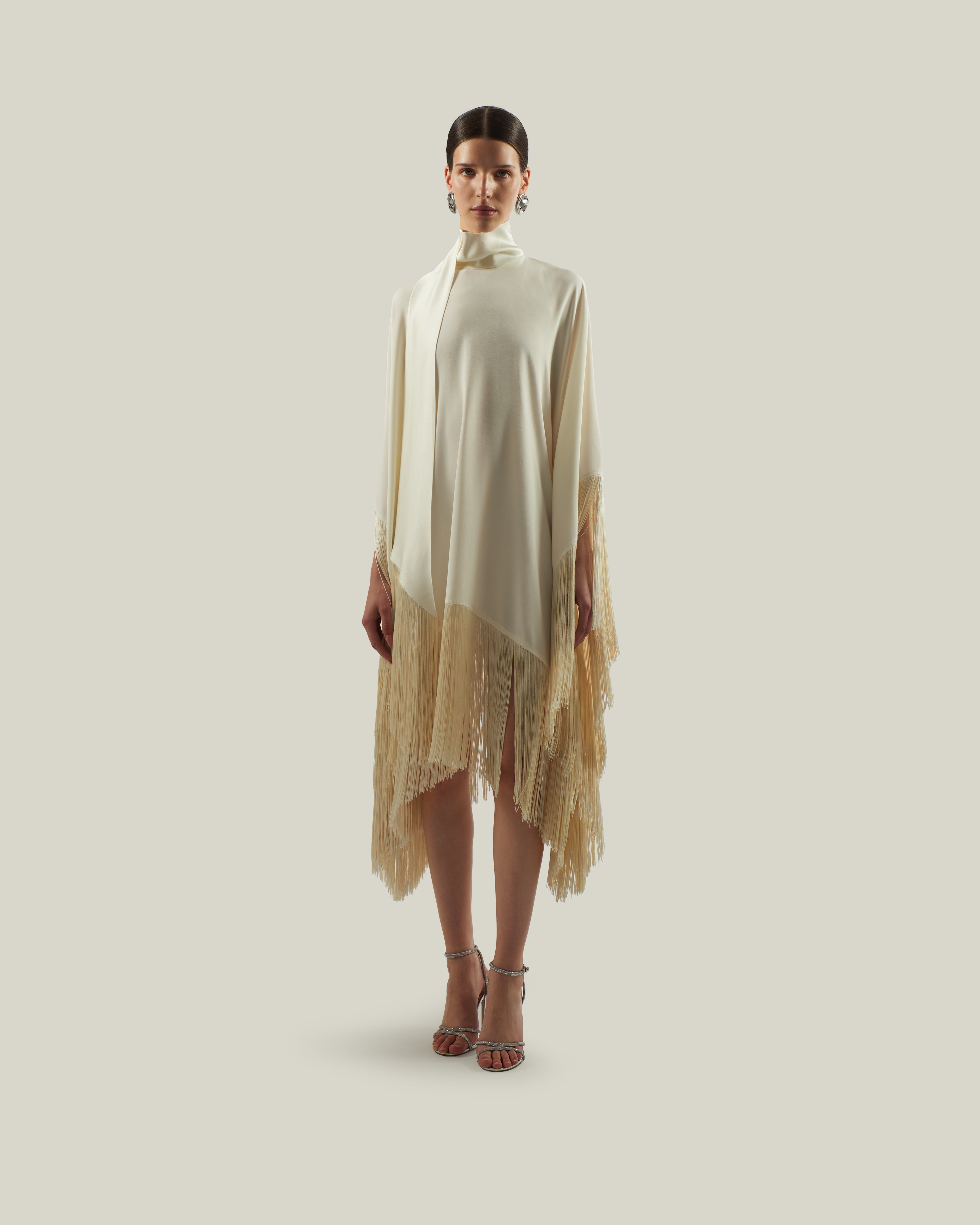 Piccolo Mrs Ross Kaftan in Ivory – Taller Marmo Boutique