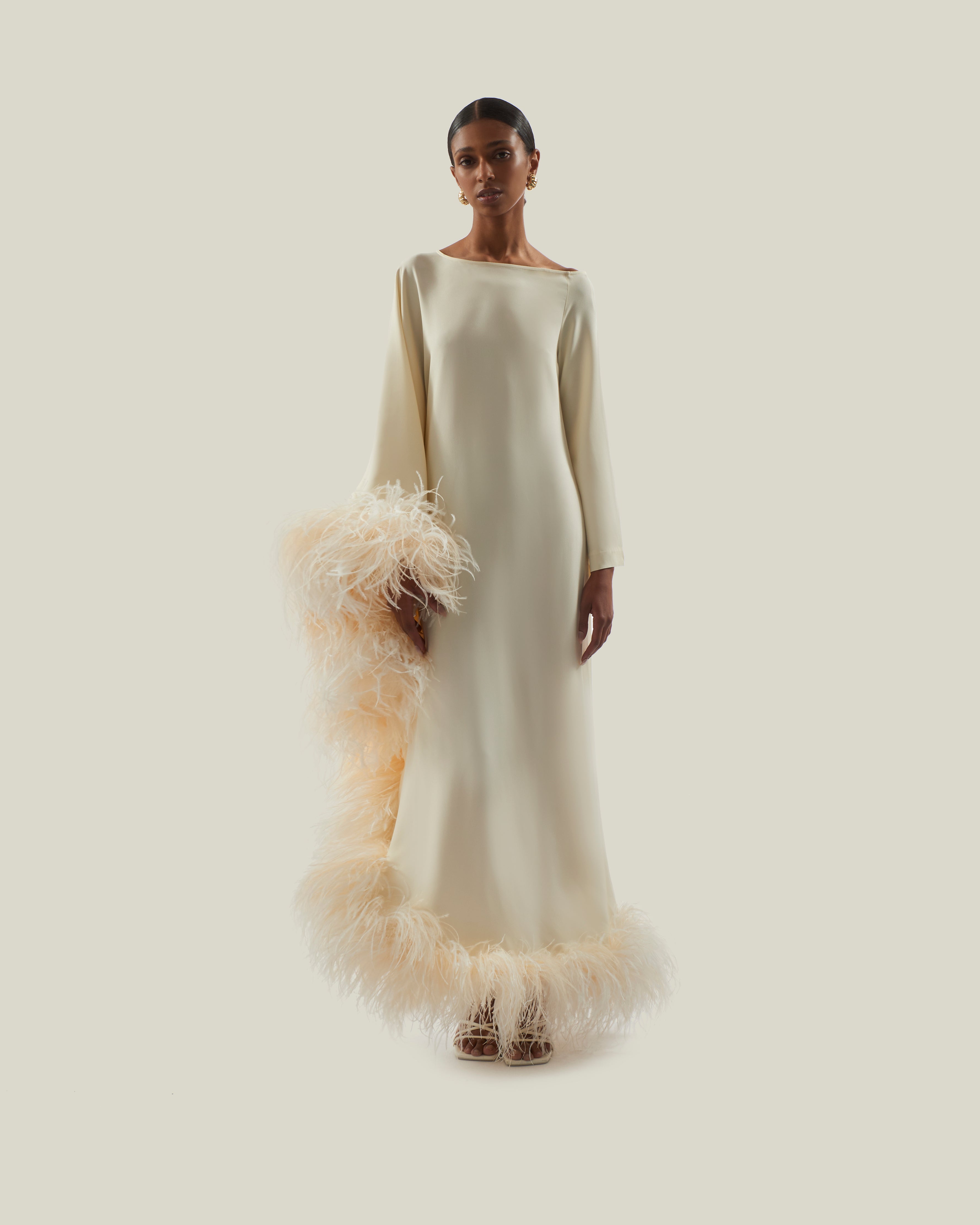 ワンピース TALLER MARMO Ubud Extravaganza Dress in Ivory – Taller Marmo Boutique