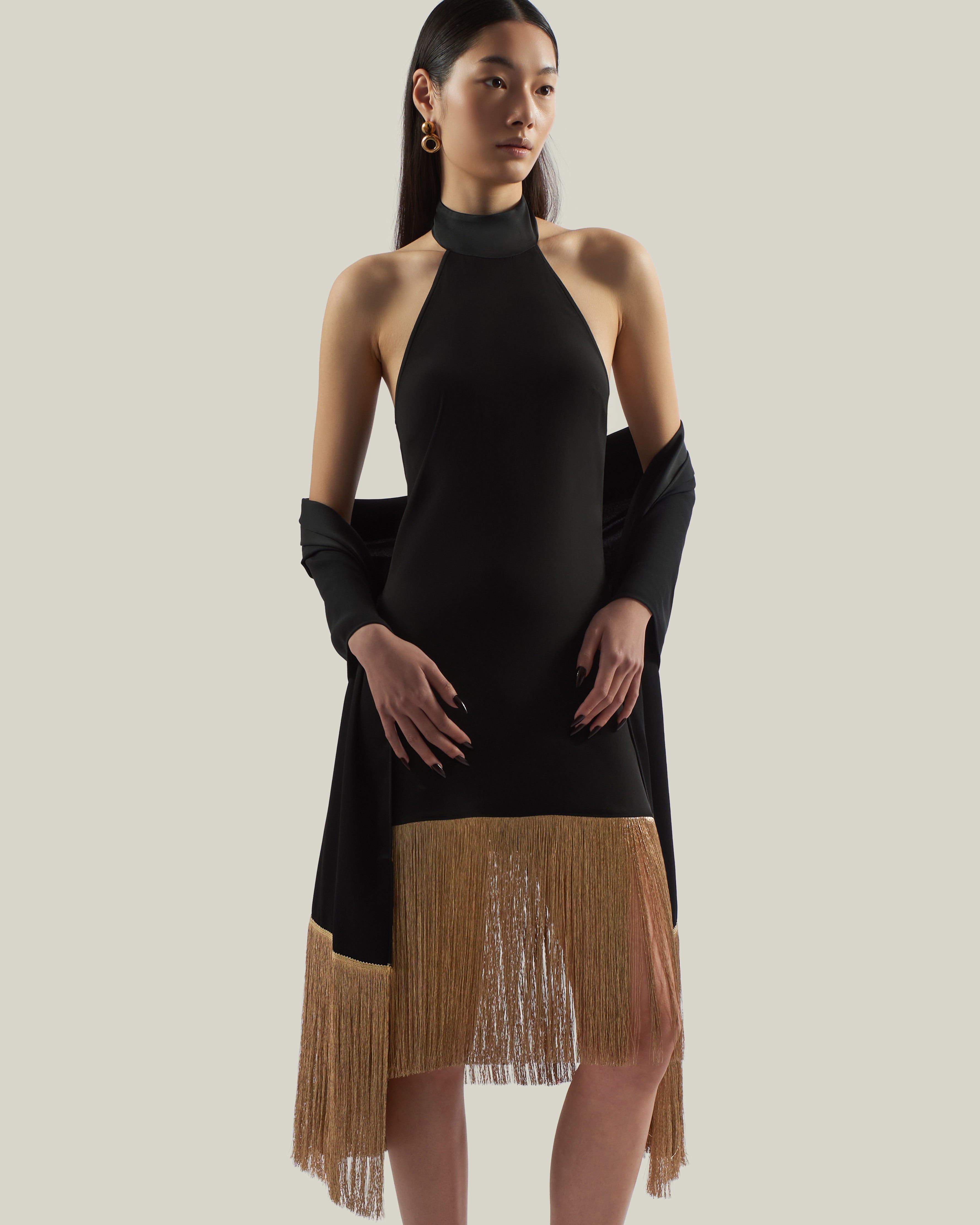 Zizi Stole in Black – Taller Marmo Boutique