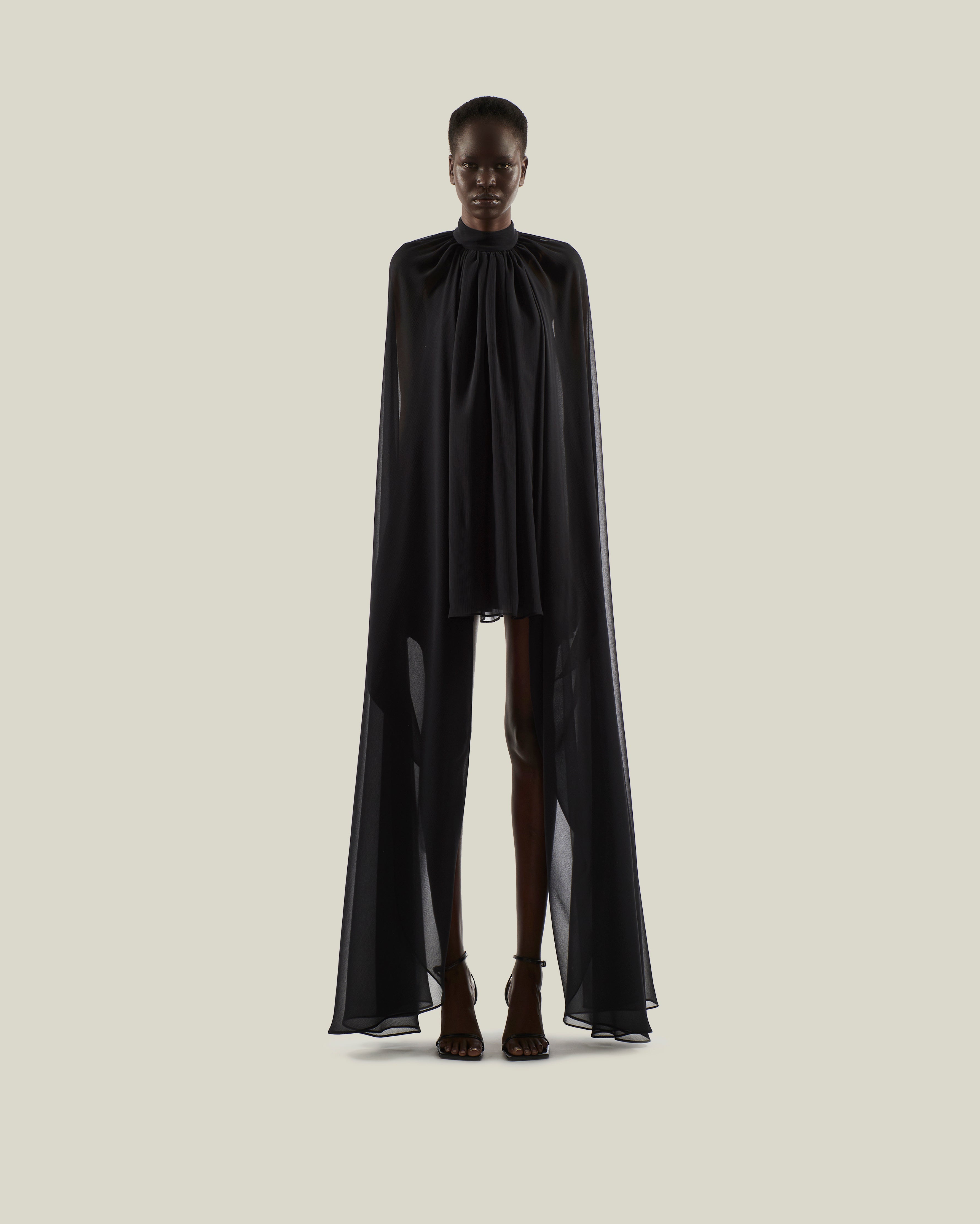 Mini Eterea Dress in Black – Taller Marmo Boutique