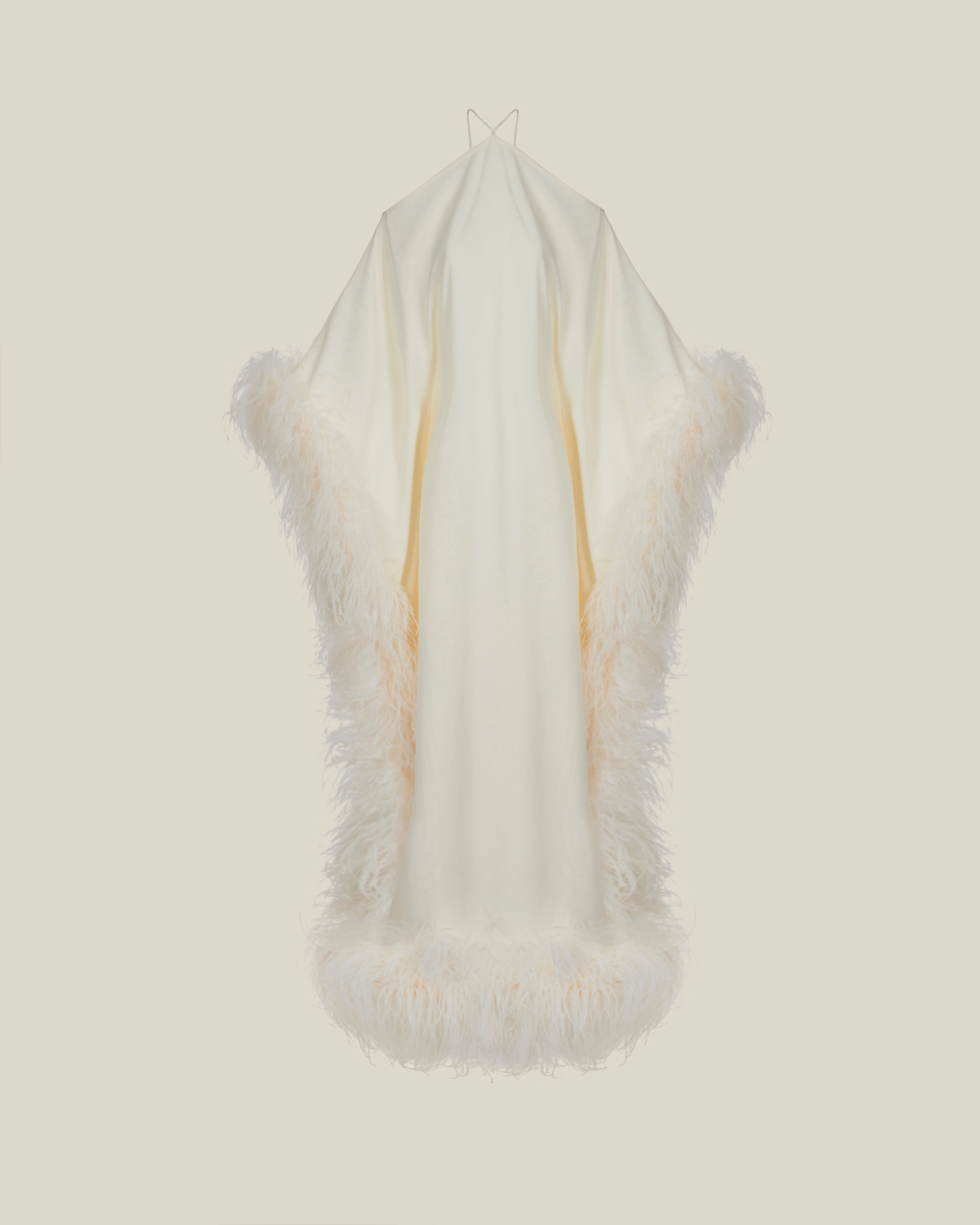 Sza Sza Extravaganza Kaftan in Latte – Taller Marmo Boutique