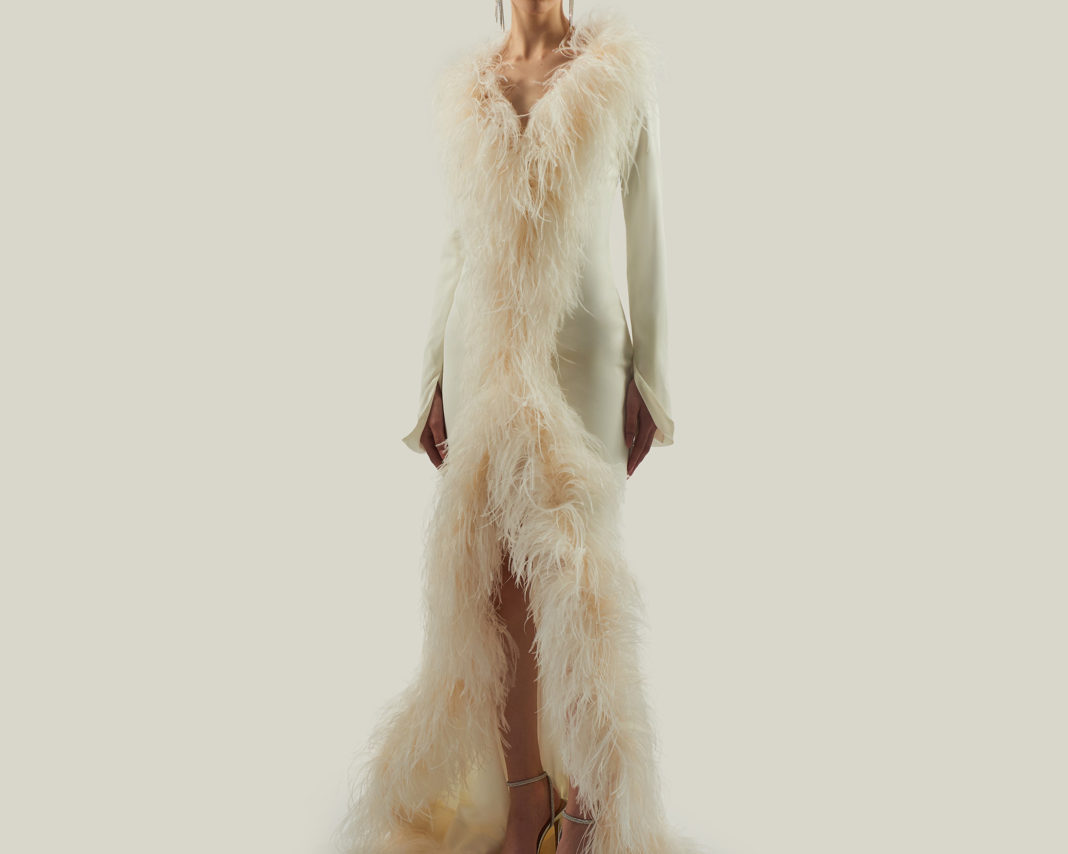 Hollywood Gown in Latte