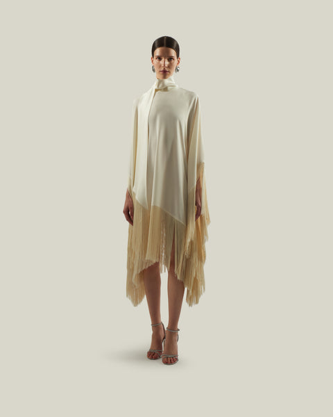 Piccolo Mrs Ross Kaftan in Ivory – Taller Marmo Boutique
