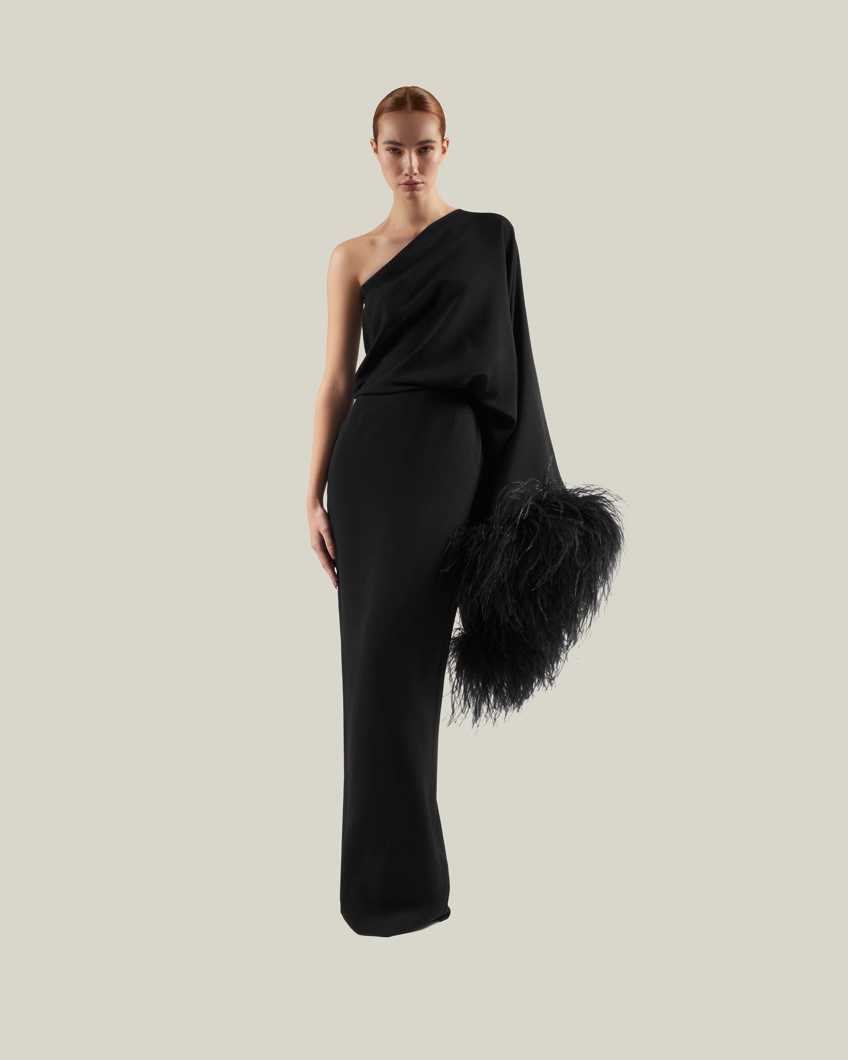 ワンピース ETMON Side Tuck Shirring Dress, Black Doris Dress – NIA