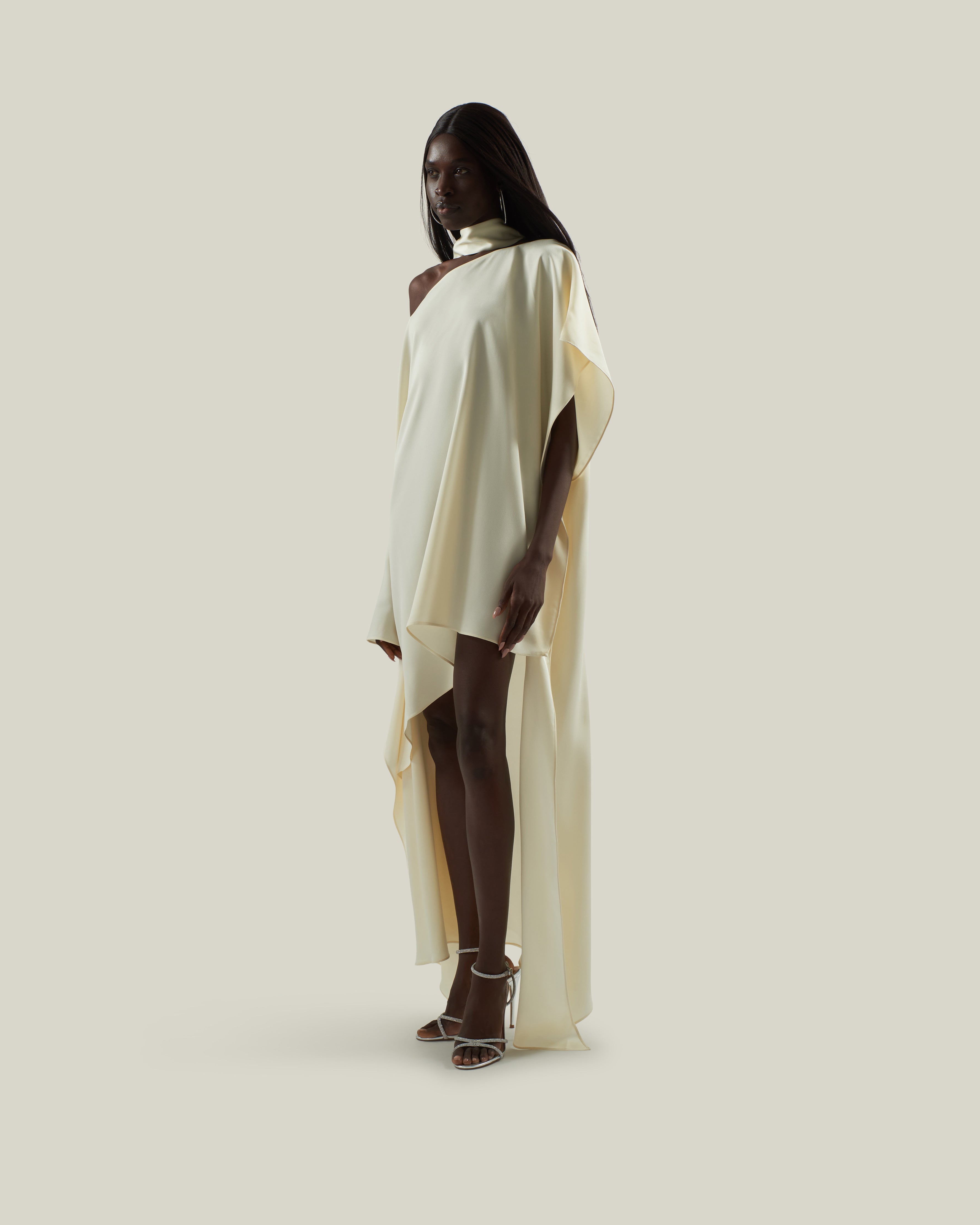 Piccolo Mrs Ross Kaftan in Ivory – Taller Marmo Boutique