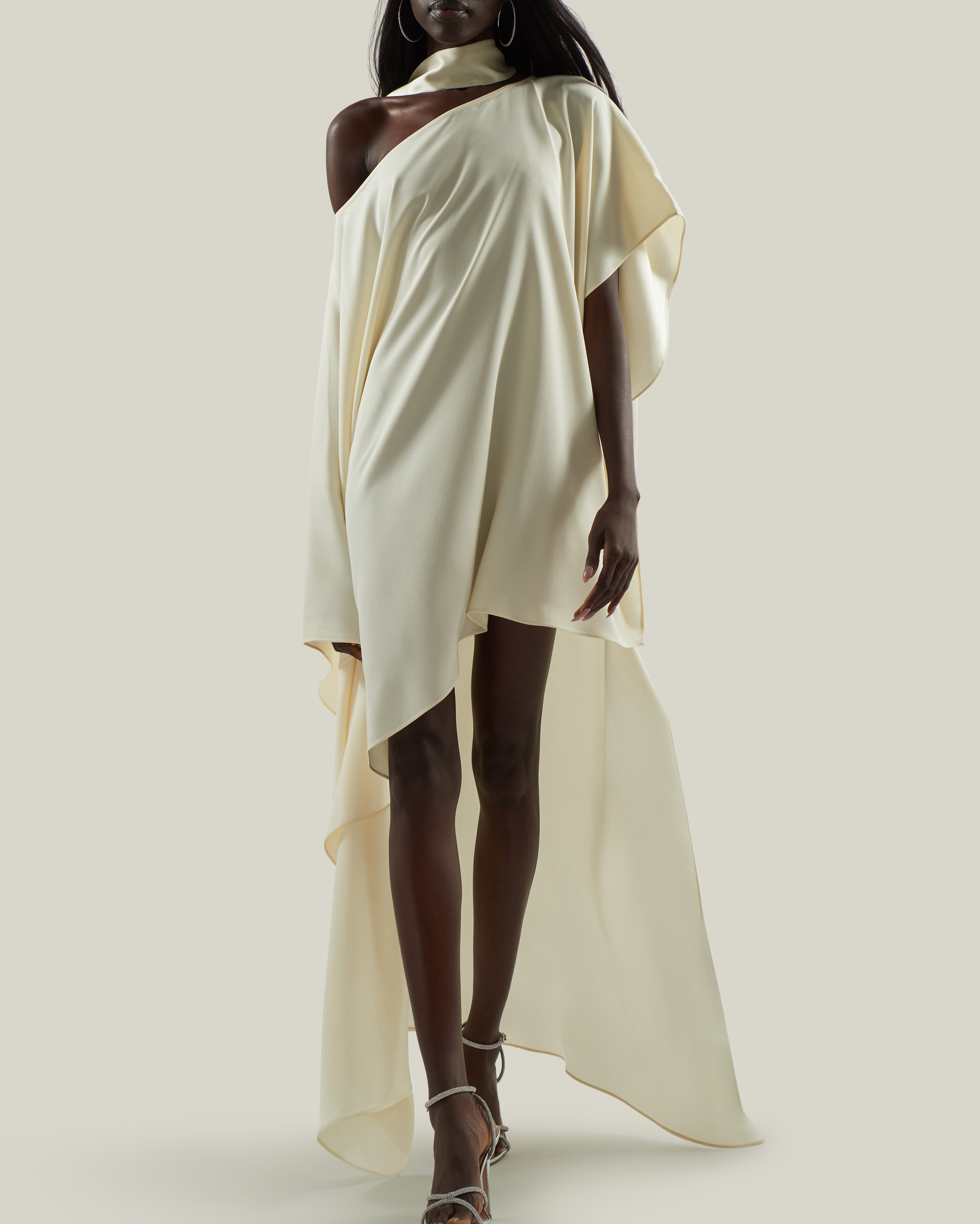 Piccolo Mrs Ross Kaftan in Ivory – Taller Marmo Boutique