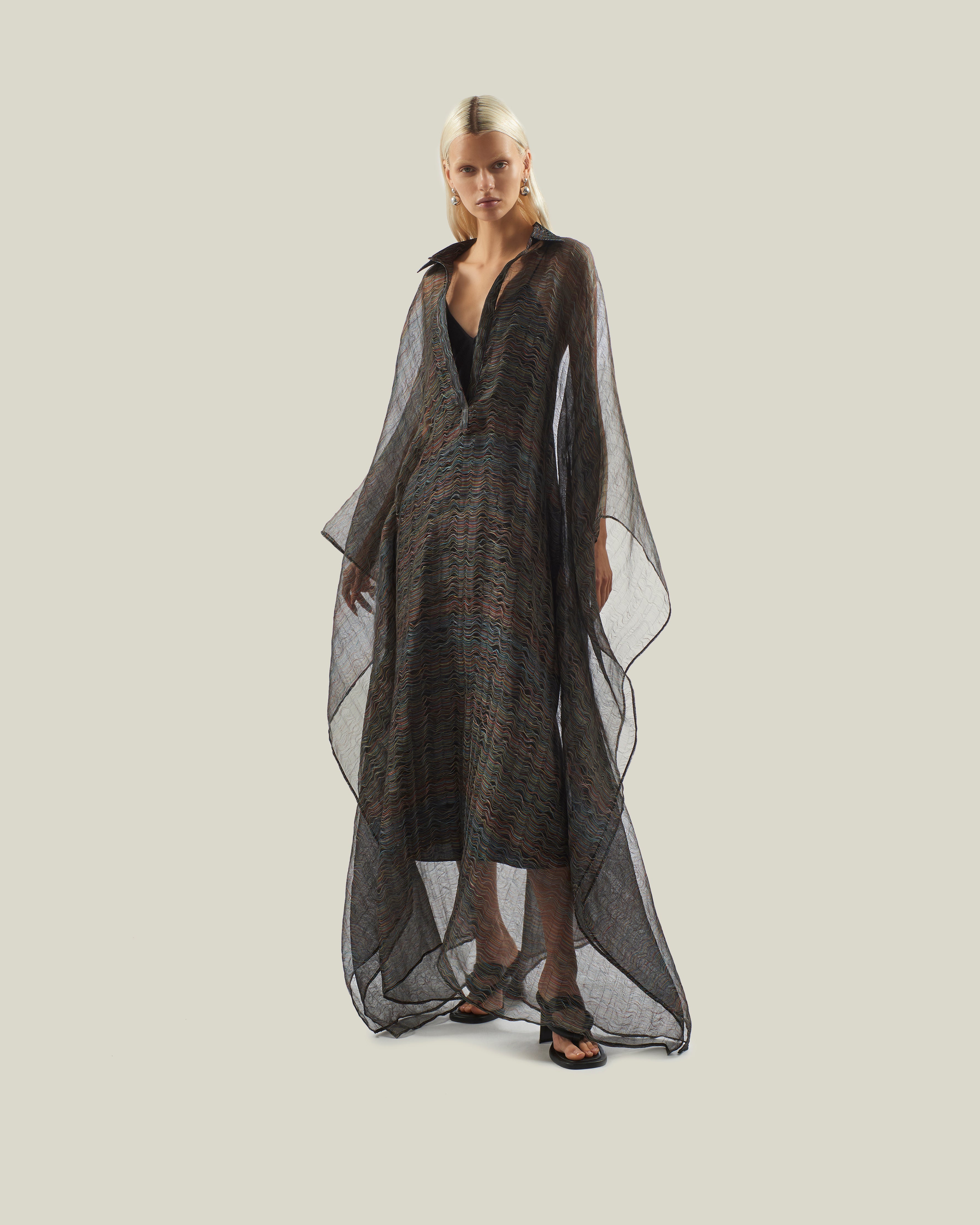 Sakkas Starlight Fourth Women's Tie Dye Caftan Tank Dress