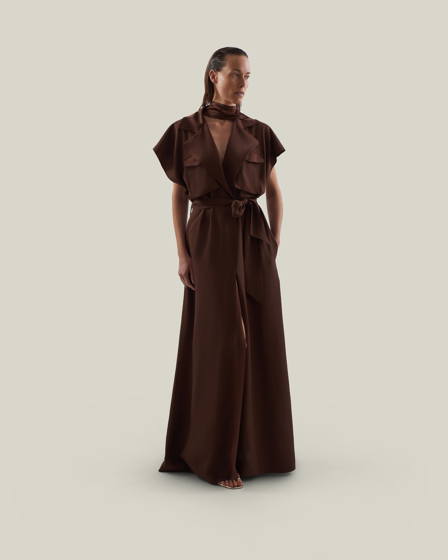 Taller Marmo | Serengeti Dress in Cocoa | Female