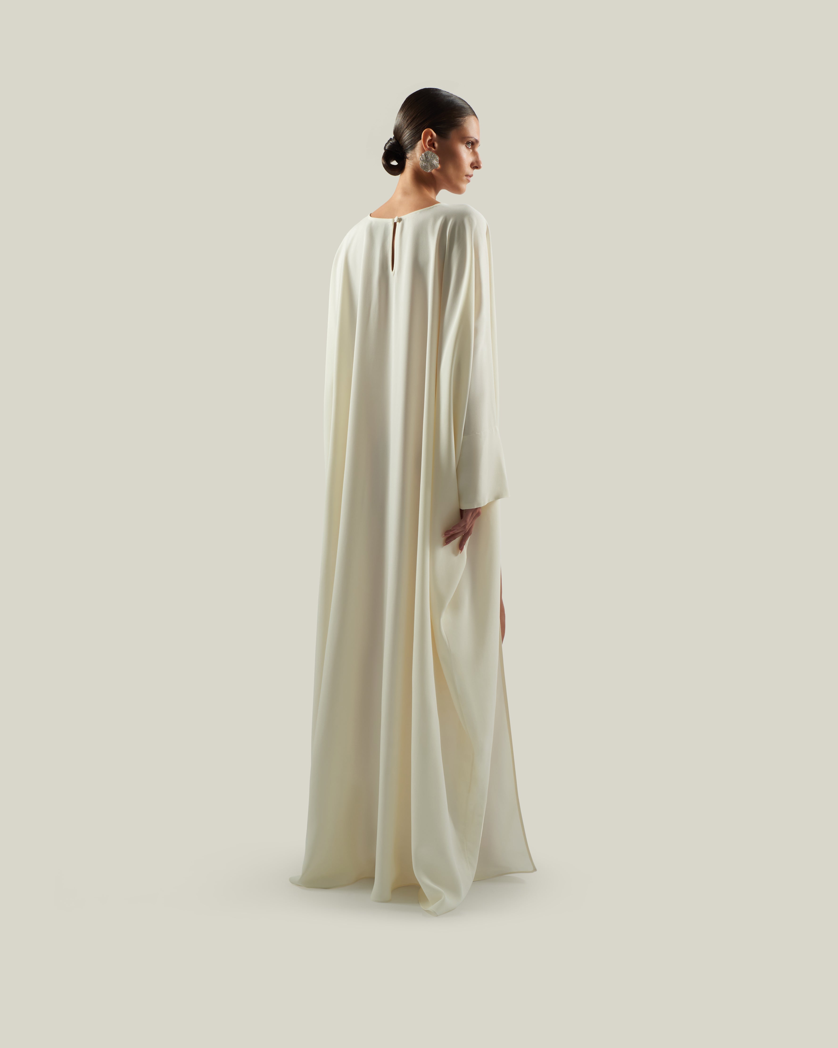 Sahara Kaftan in Ivory – Taller Marmo Boutique