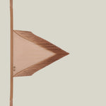 Bonny Spirito Headscarf in Camel - Crepe chiffon fringed headscarf