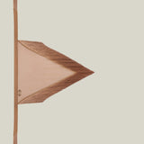Bonny Spirito Headscarf in Camel - Crepe chiffon fringed headscarf