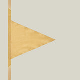 Casablanca Headscarf in Antique Gold - Three-dimensional lurex pin stripe fringed headscarf