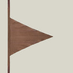 Casablanca Headscarf in Fume - Chiffon fil coupè fringed headscarf