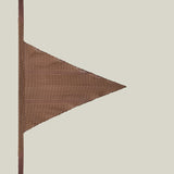 Casablanca Headscarf in Fume - Chiffon fil coupè fringed headscarf