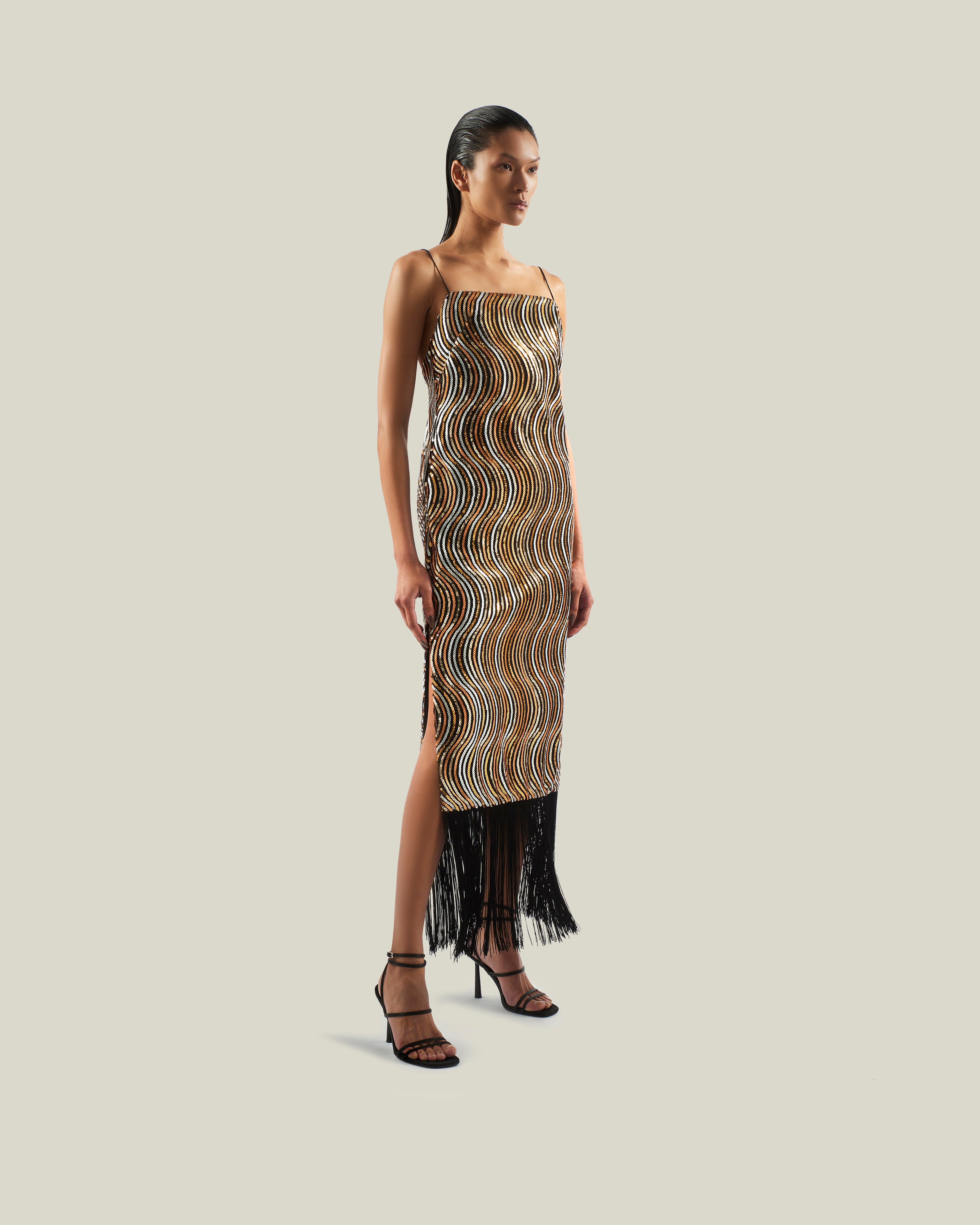 Del Rio Disco Dress in Royal Blue – Taller Marmo Boutique