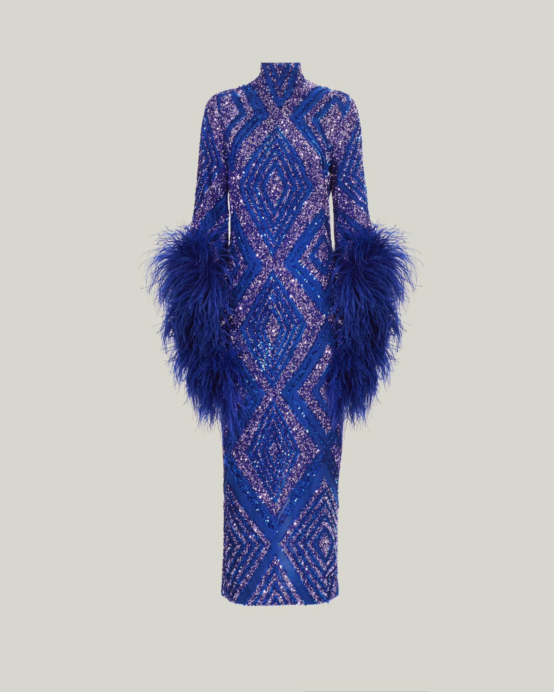 Del Rio Disco Dress in Royal Blue – Taller Marmo Boutique