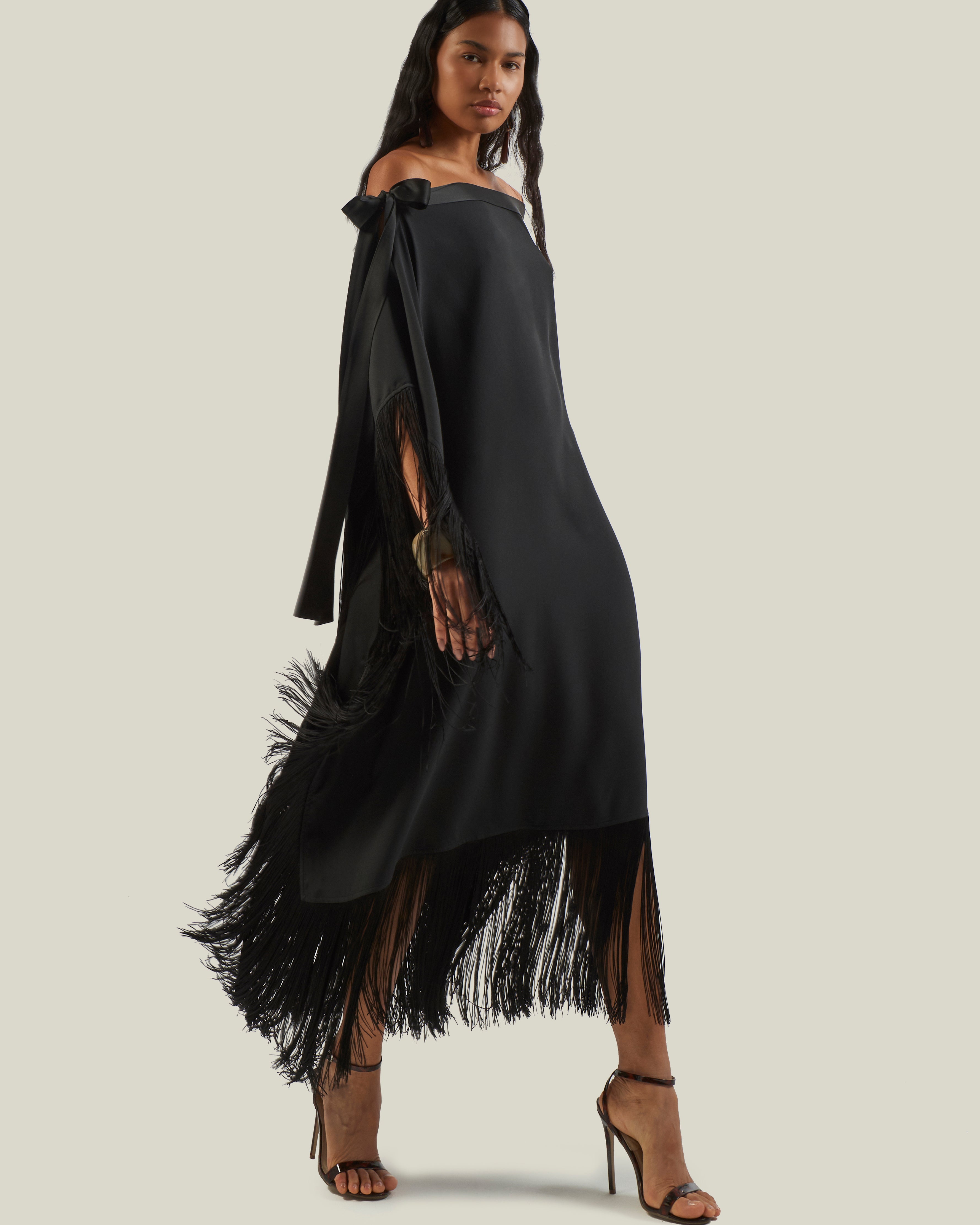 Aarons Kaftan in Black – Taller Marmo Boutique