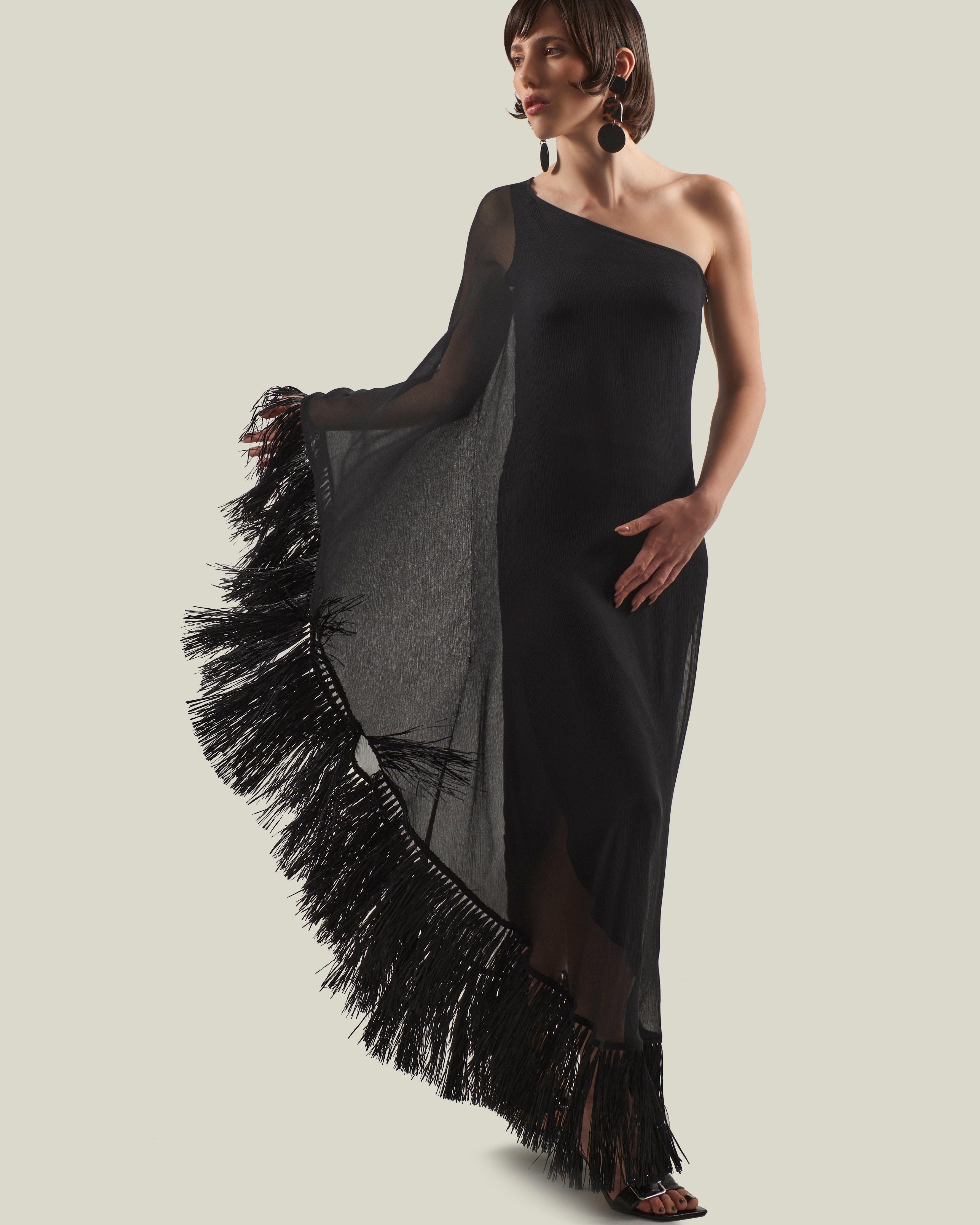 Hut Dress in Black – Taller Marmo Boutique