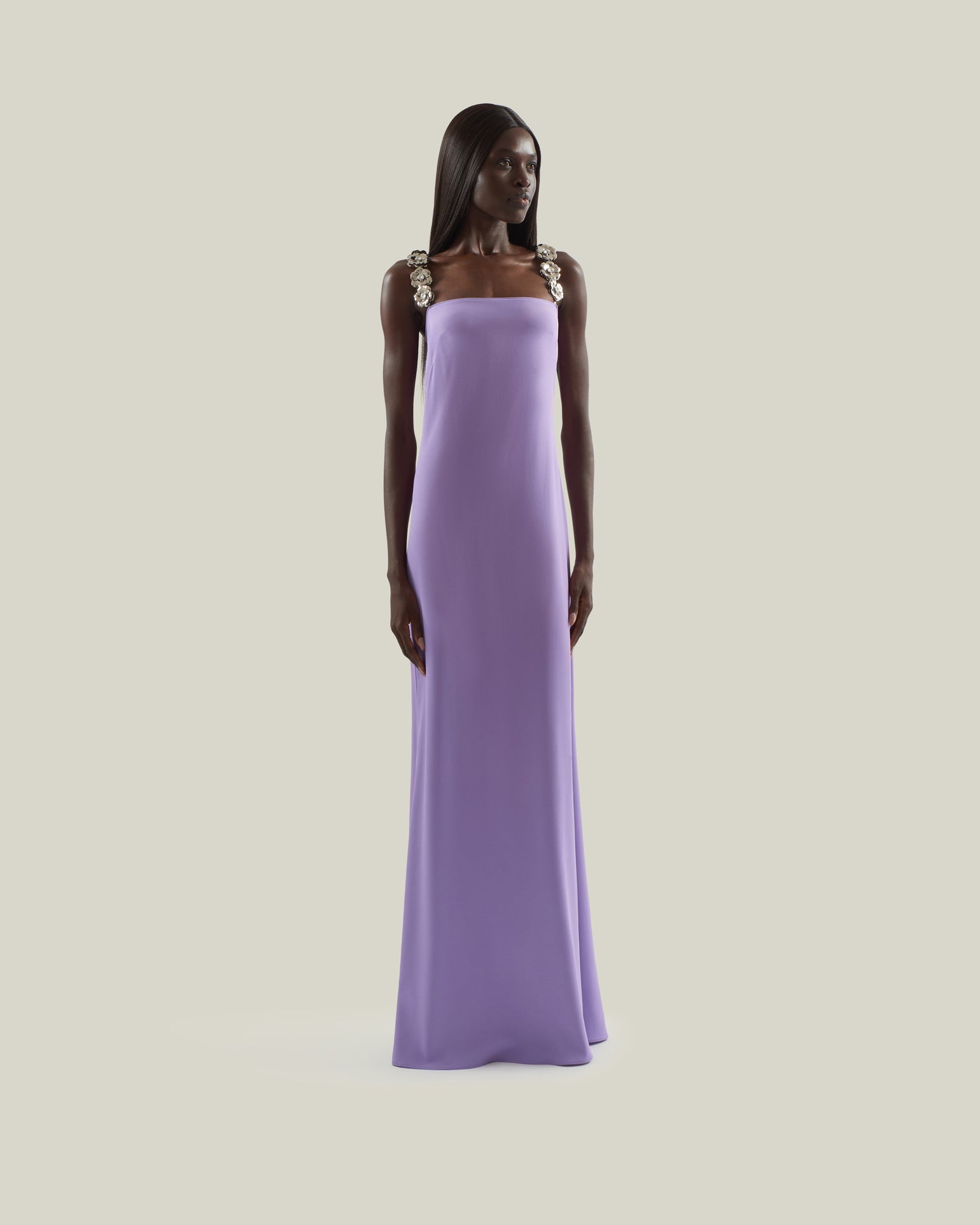 taller marmo purple dress The Brooks Dress in Liquorice by Taller Marmo