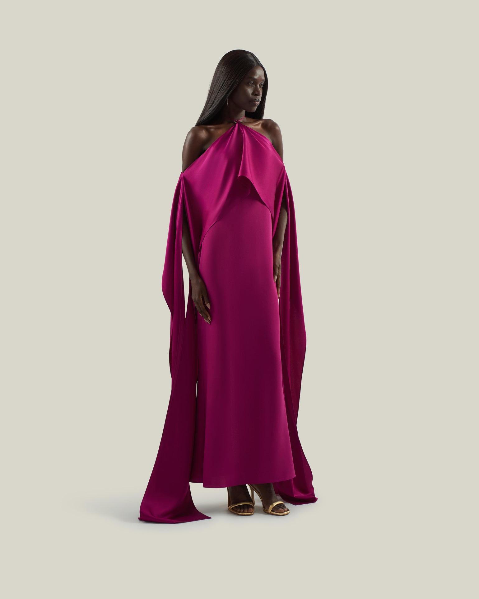 taller marmo dress Taller Marmo | Nan Dress in Pomegranate | Female