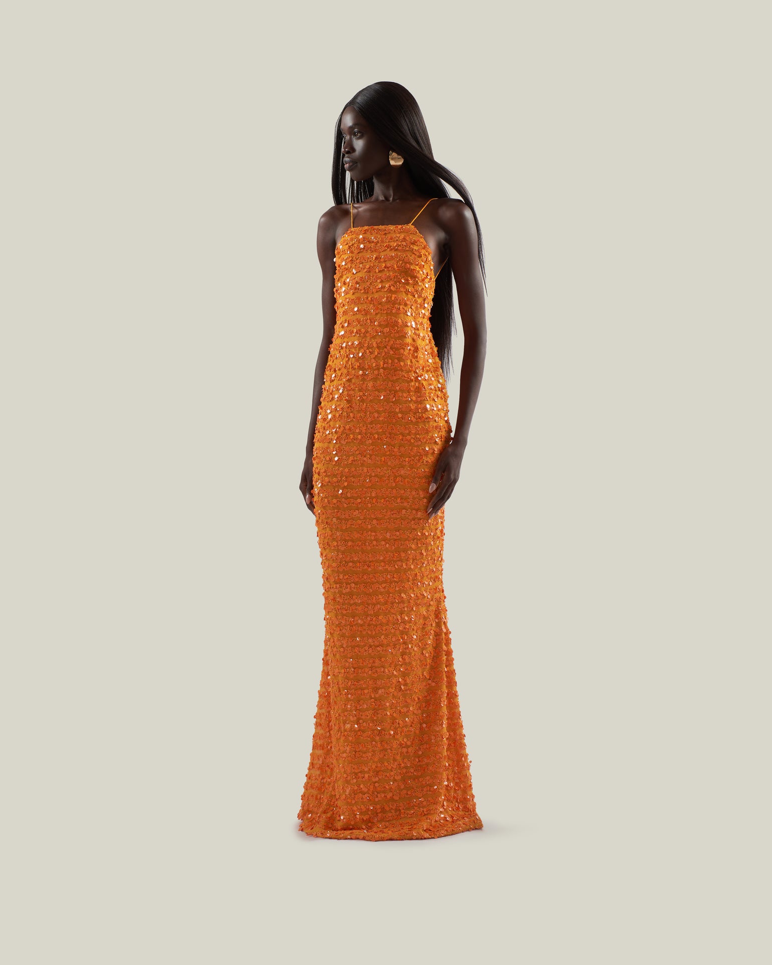 Taller Marmo | Candice Dress in Mandarin | Female