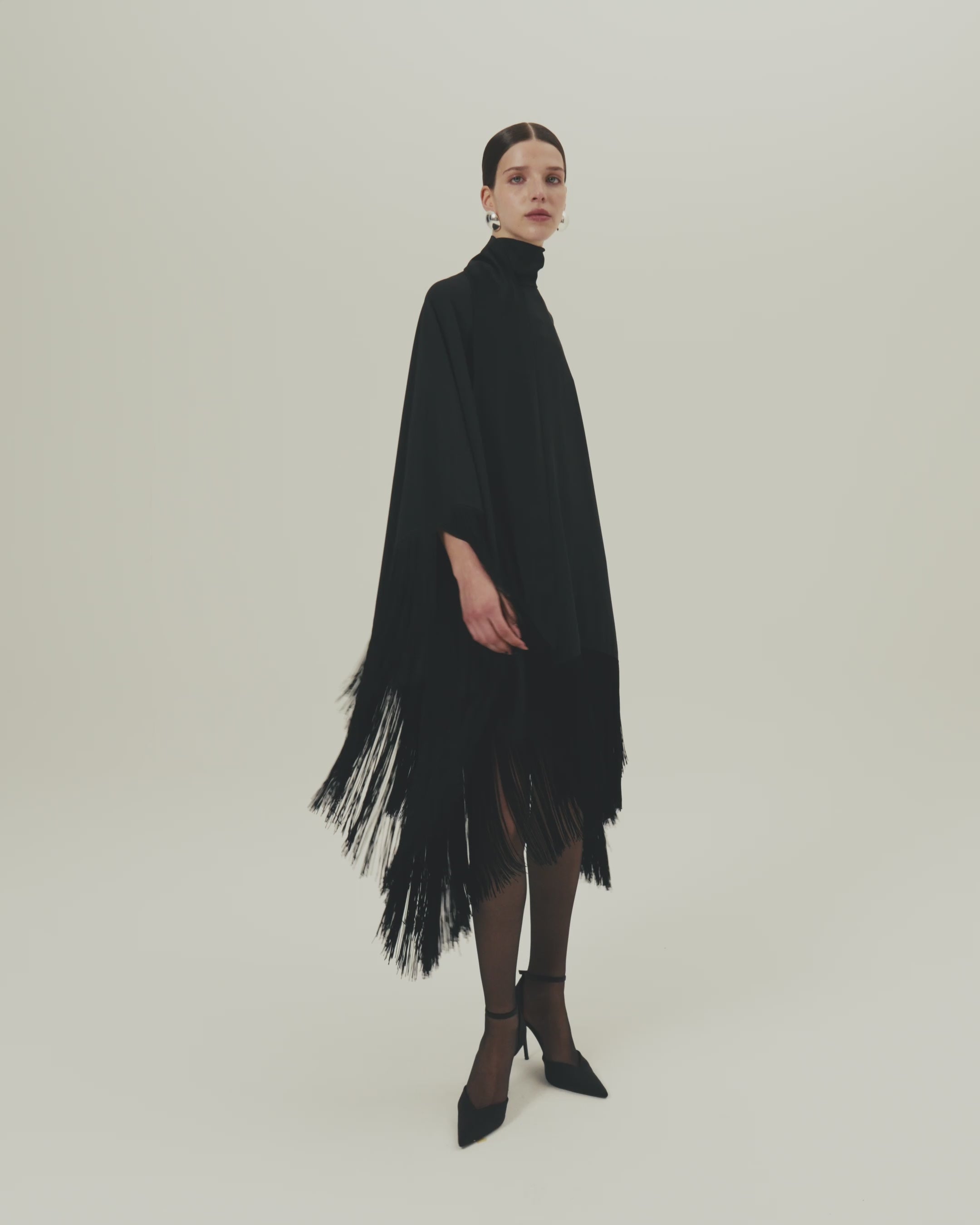 Piccolo Mrs Ross Kaftan in Black – Taller Marmo Boutique
