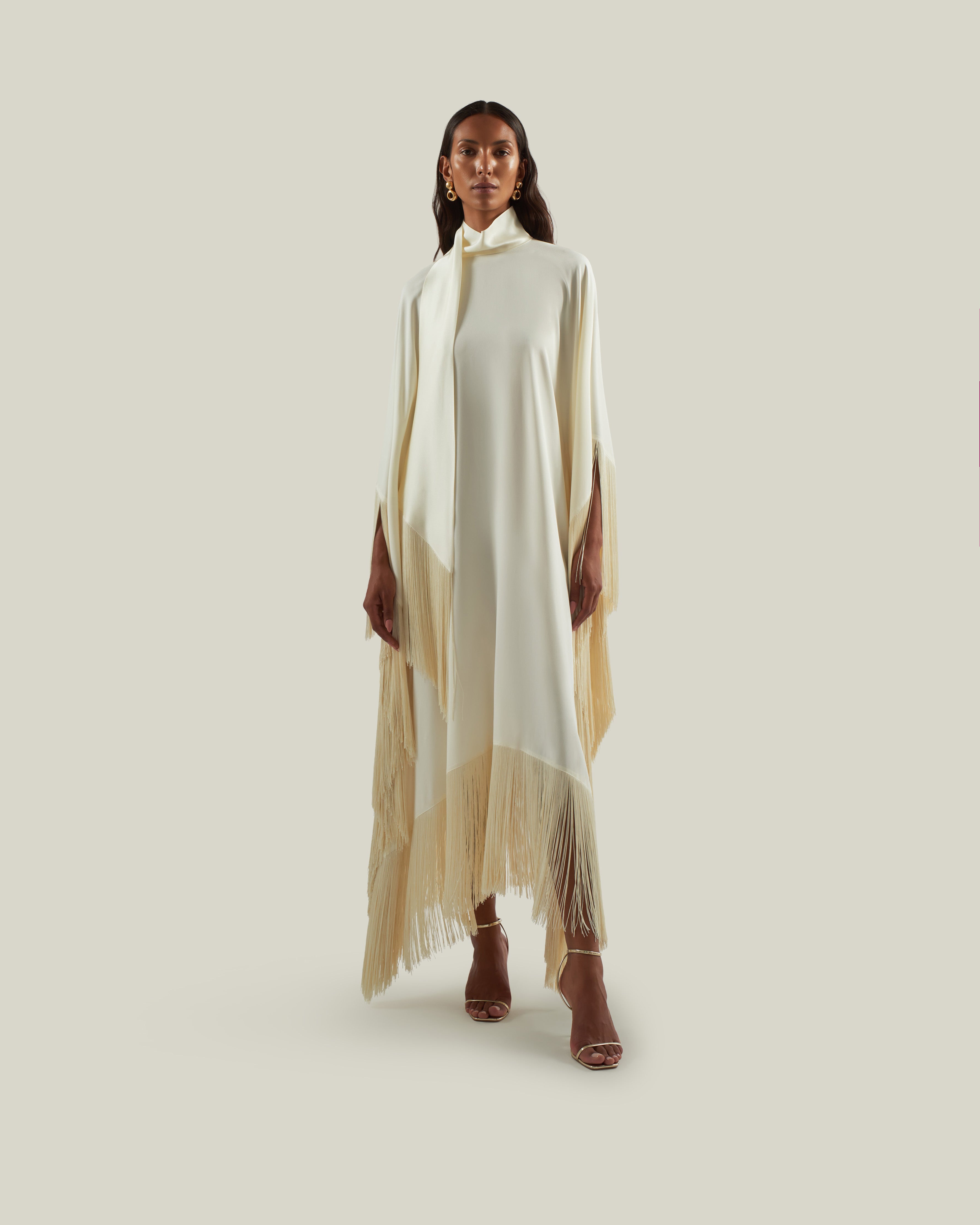 Mrs Ross Kaftan in Ivory – Taller Marmo Boutique