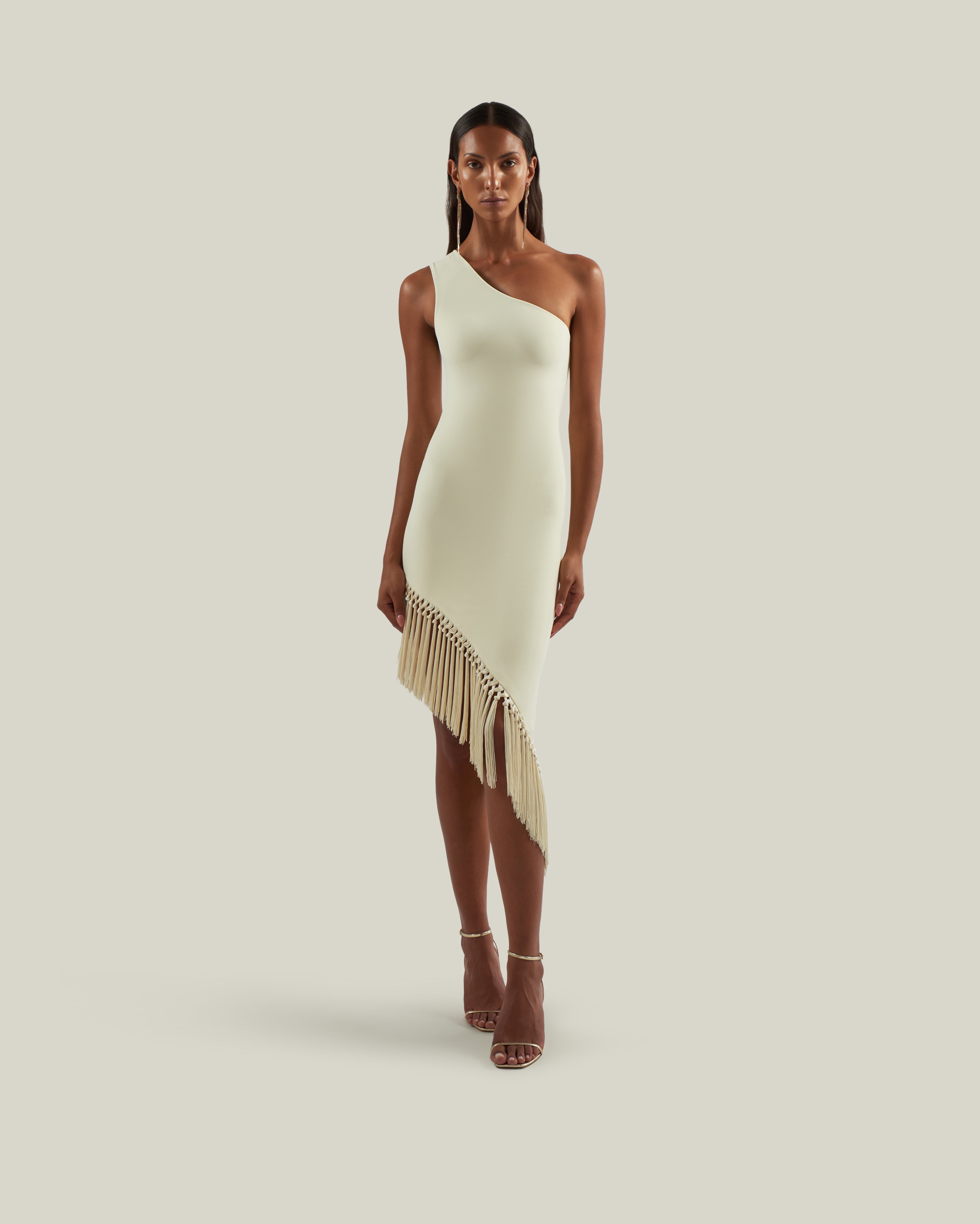 Yacare Dress in Ivory – Taller Marmo Boutique